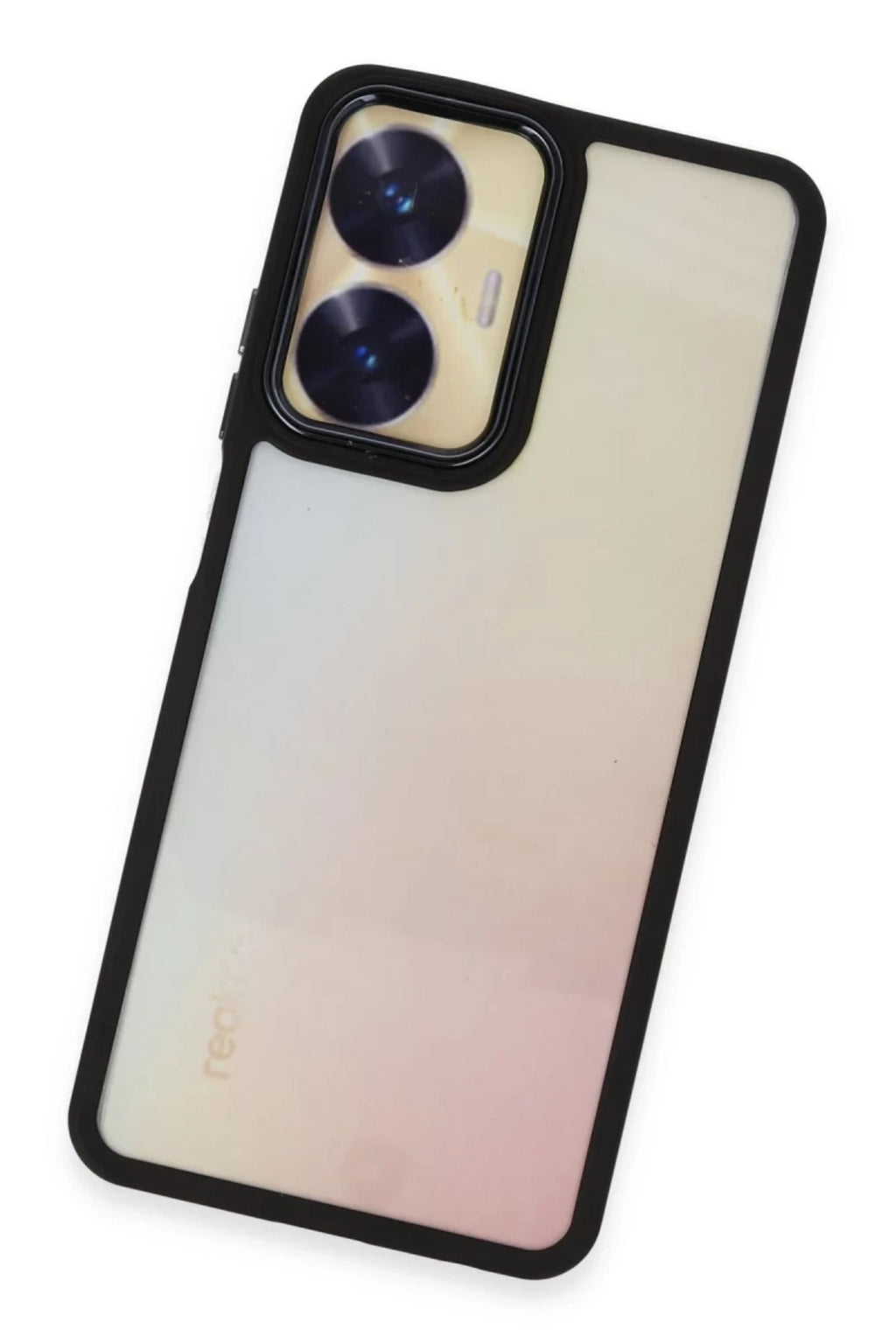 Realme C55 Uyumlu Kılıf Dora Kapak - Siyah