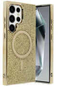 Joko Samsung Galaxy S23 Ultra Uyumlu Helen Magsafe Kapak - Gold