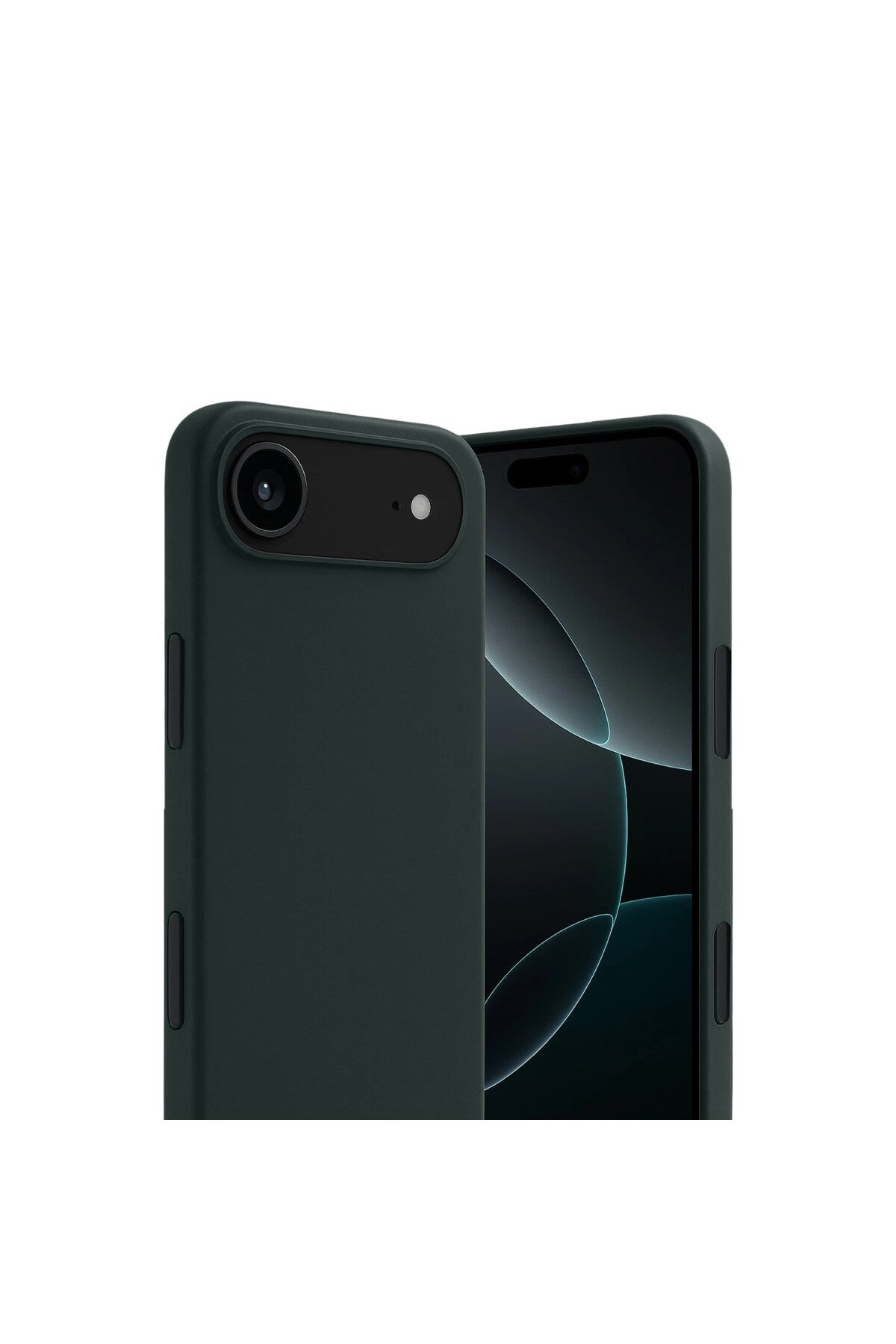Apple iPhone 17 Air Uyumlu First Silikon - Koyu Yeşil