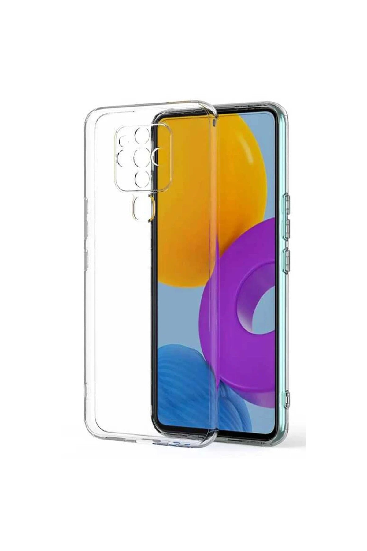 Tecno Camon 16 Uyumlu Kılıf Lüx Şeffaf Silikon