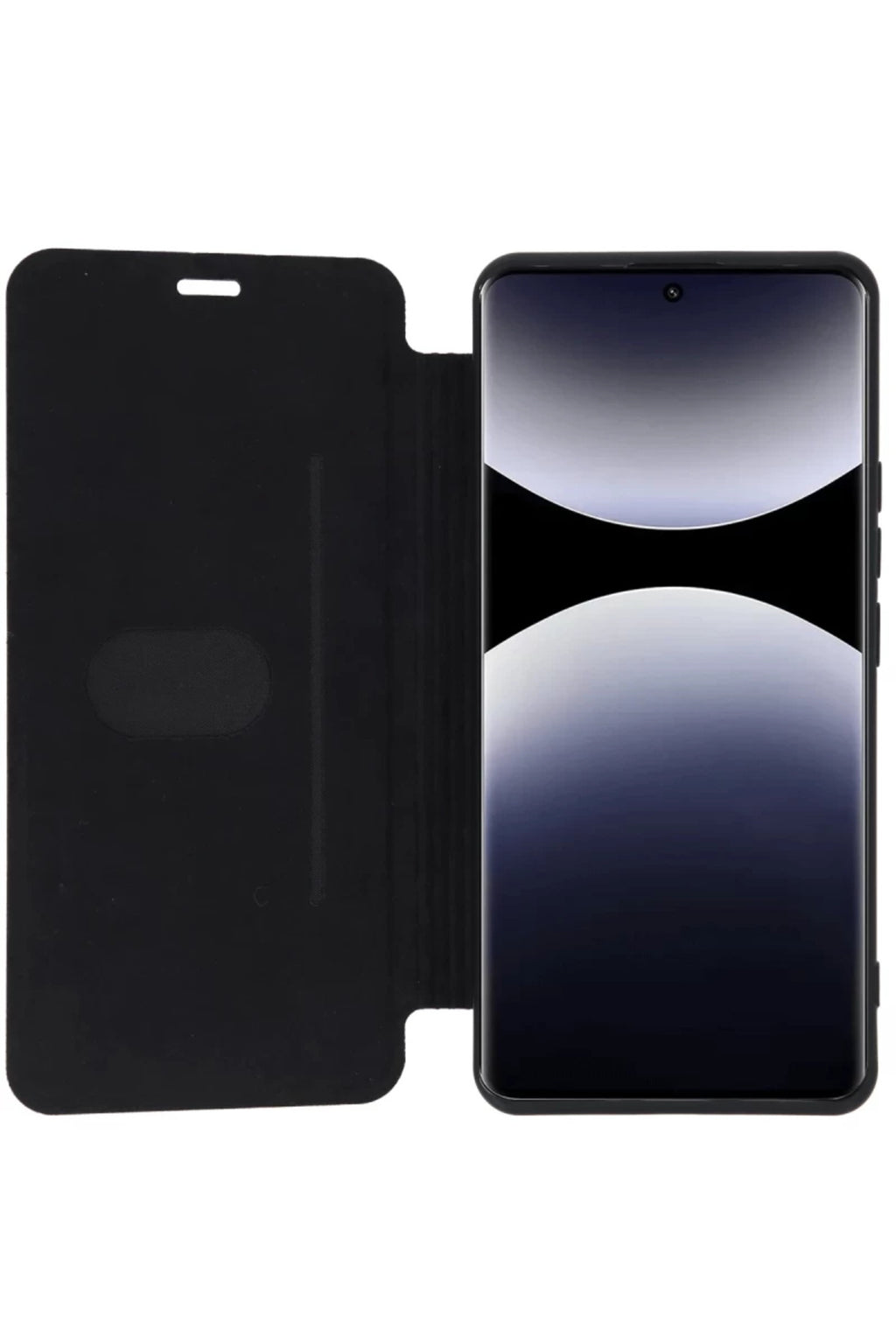Xiaomi Redmi Note 14 Pro 5G Uyumlu Kılıf Flip Cover - Siyah