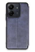 Xiaomi Redmi 13C Uyumlu Kılıf Flip Cover - Lacivert
