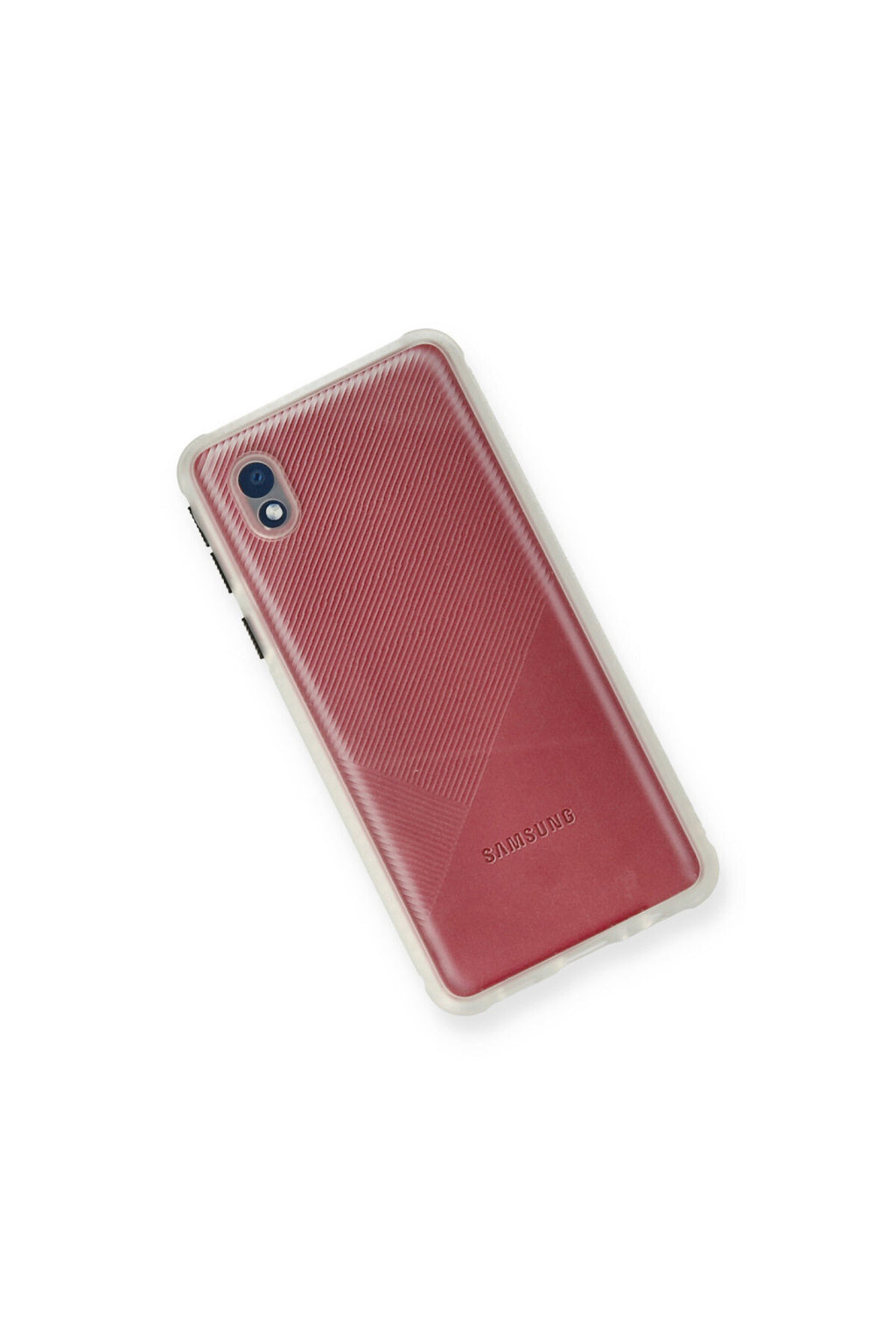Samsung Galaxy A01 Core Uyumlu Kılıf Miami Şeffaf Silikon - Şeffaf