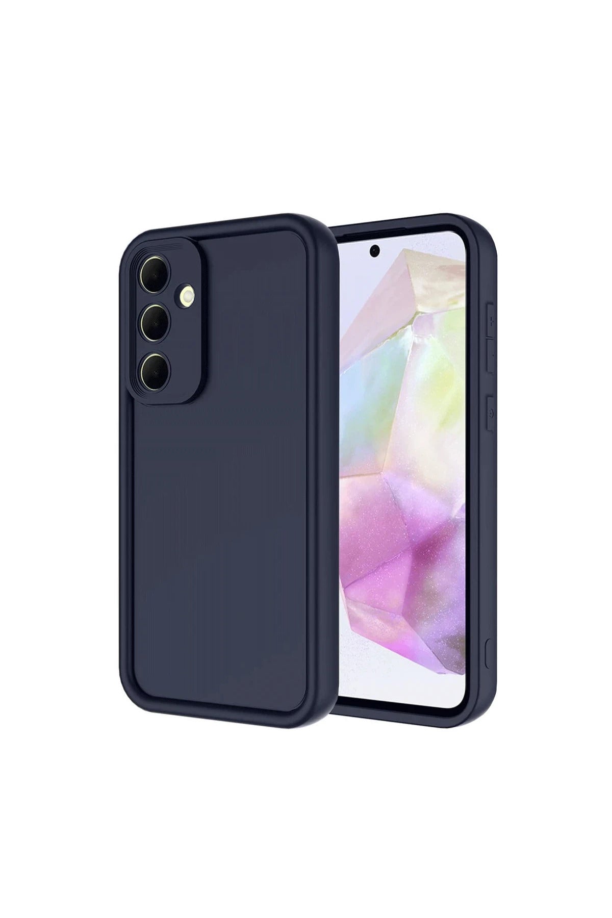 Samsung Galaxy A36 Uyumlu Kılıf Viera Silikon - Lacivert