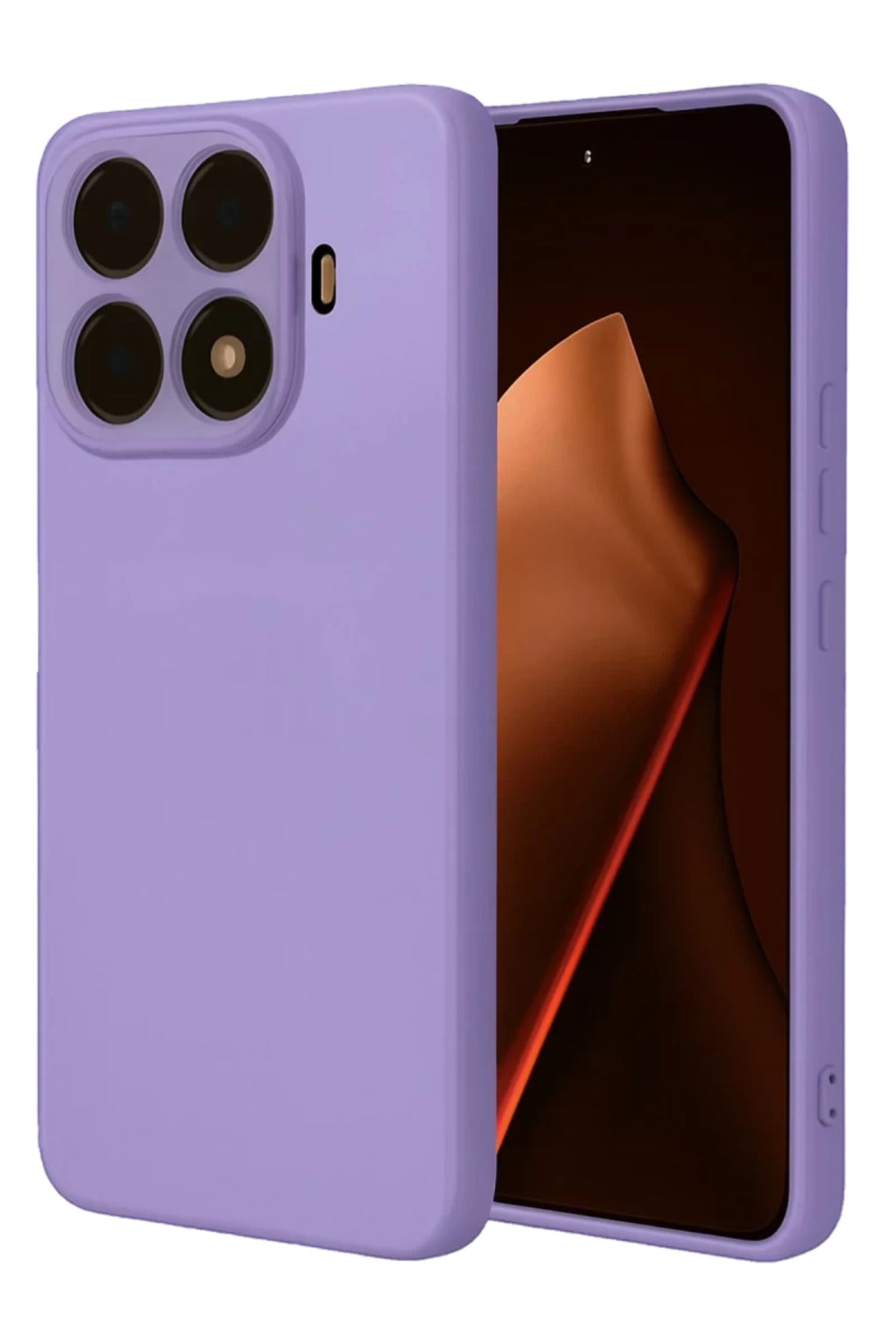 Xiaomi Mi 15T Pro Uyumlu Nano içi Kadife Silikon - Lila