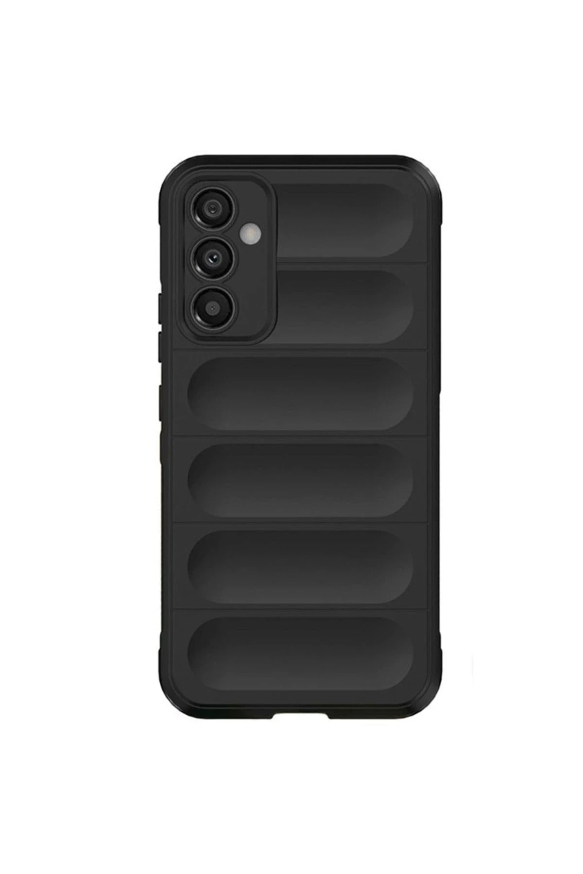 Samsung A56 Kılıf Optimum Silikon - Siyah