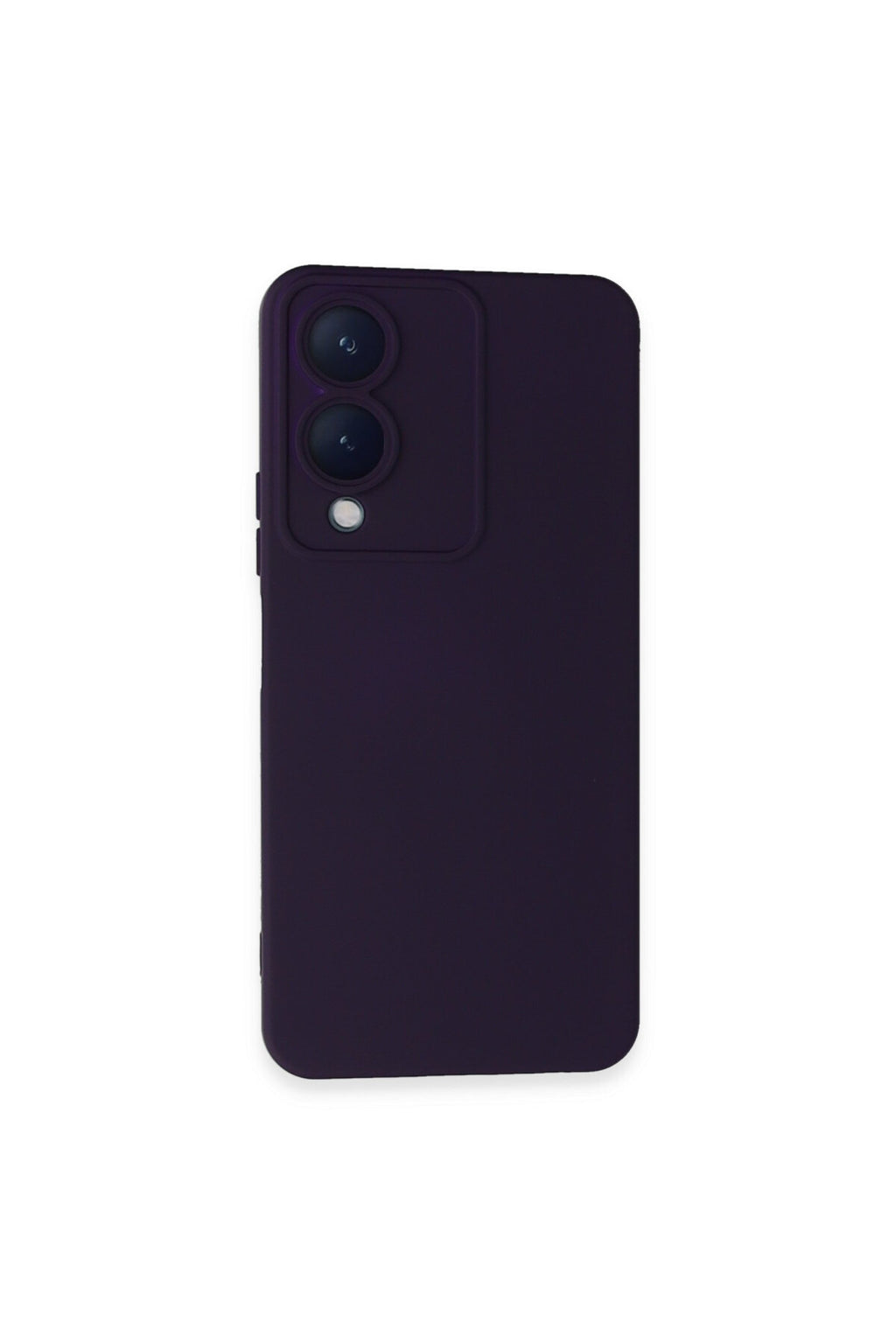 Vivo Y17S Uyumlu Kılıf Nano içi Kadife Silikon - Mor