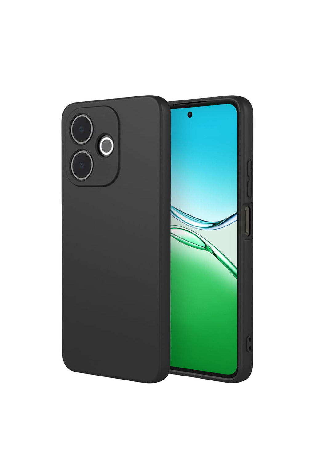 Oppo A5 Pro 4G Uyumlu First Silikon - Siyah