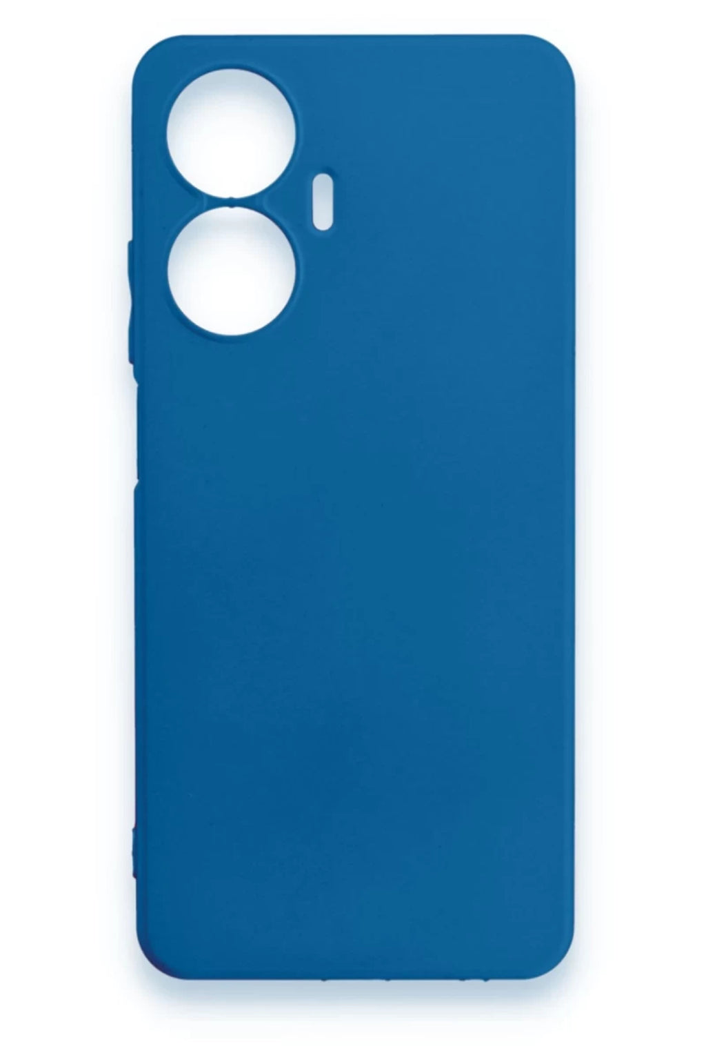 Realme C55 Uyumlu Kılıf First Silikon - Mavi