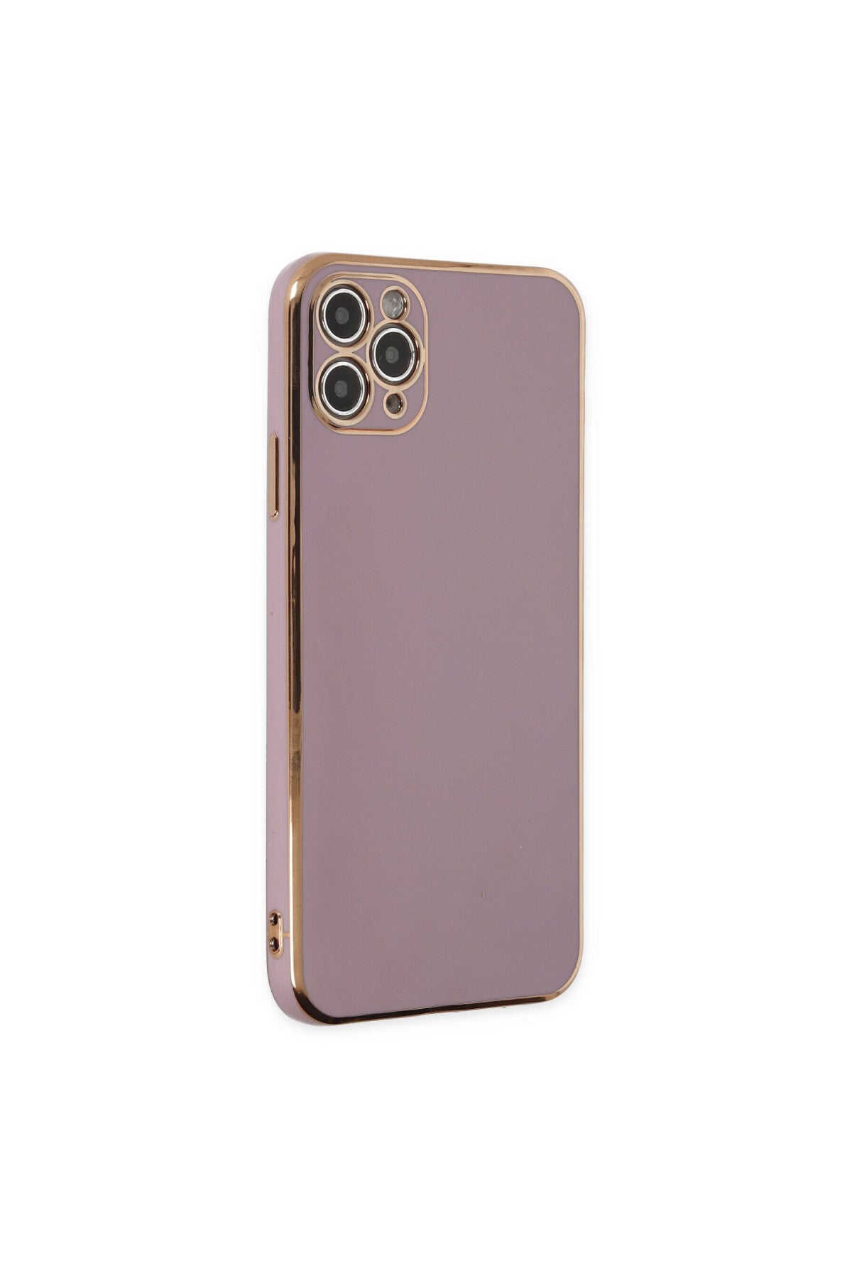 Apple iPhone 11 Pro Max Uyumlu Kılıf Volet Silikon - Mor