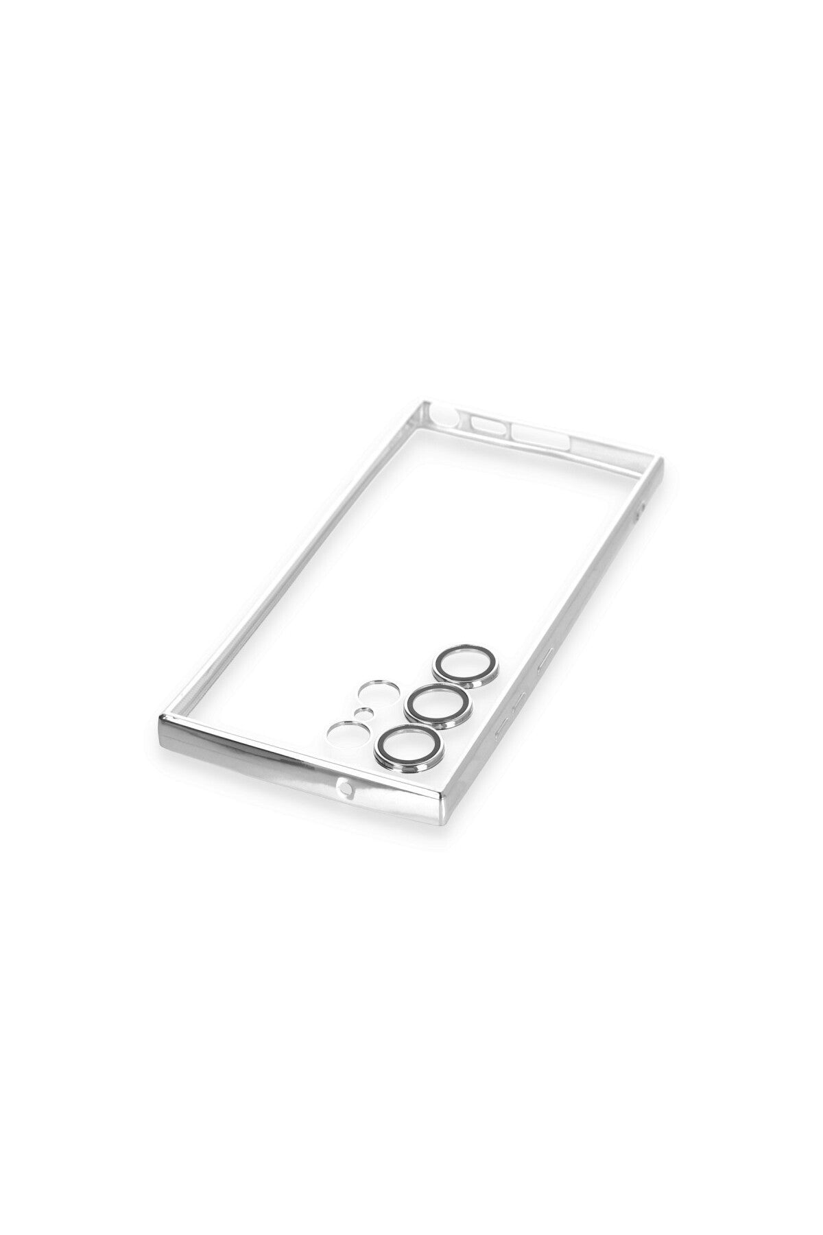Samsung Galaxy S24 Ultra Uyumlu Kılıf Lensli Silikon - Mor