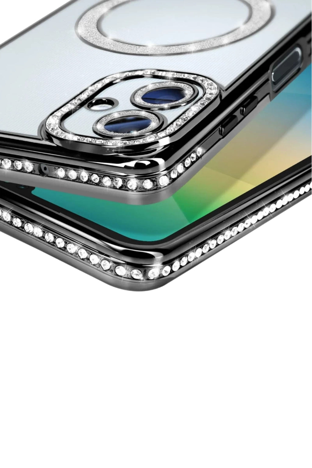 Samsung Galaxy A06 Uyumlu Joke Simli Magneticsafe Kılıf - Siyah