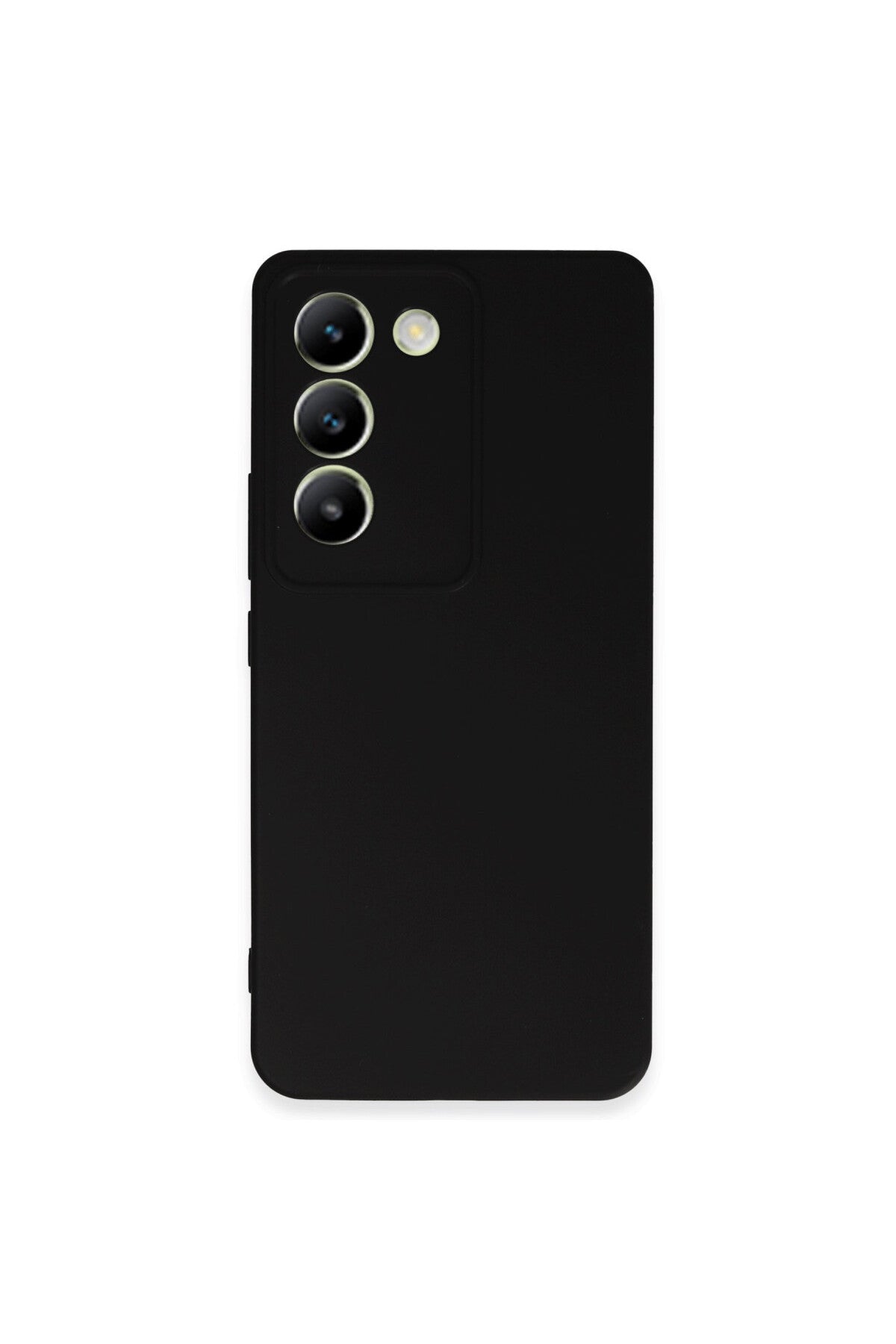 Vivo V30 Lite 4G Uyumlu Kılıf First Silikon - Siyah