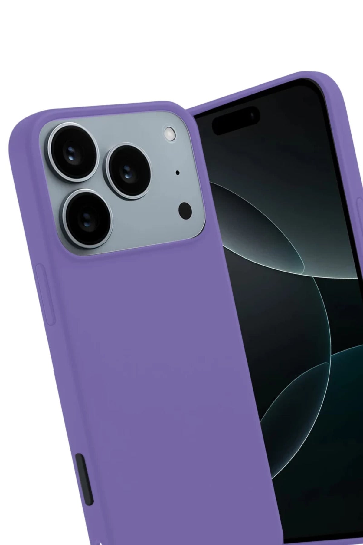 Apple iPhone 17 Pro Uyumlu First Silikon - Lila