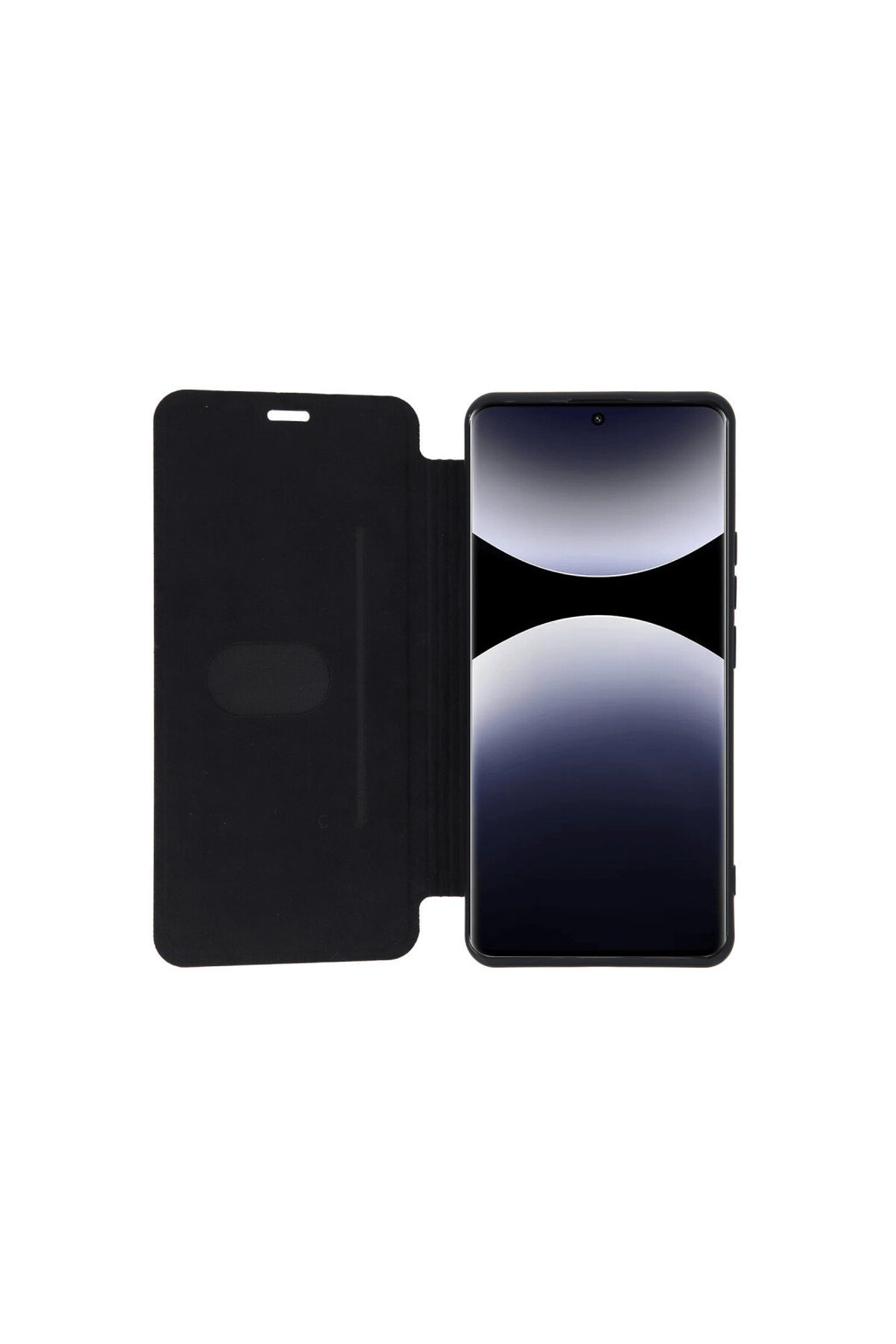 Xiaomi Redmi Note 14 Pro 5G Uyumlu Kılıf Flip Cover - Siyah