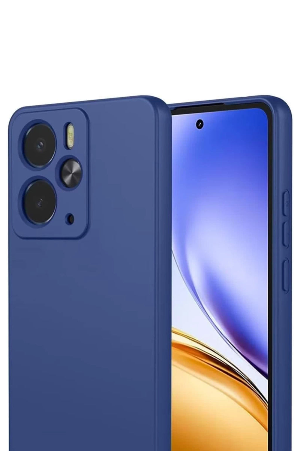 Oppo Reno 14 Uyumlu First Silikon - Lacivert