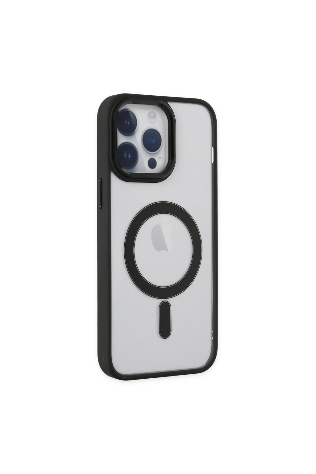Apple iPhone 14 Pro Uyumlu Kılıf Room Magneticsafe Silikon - Siyah