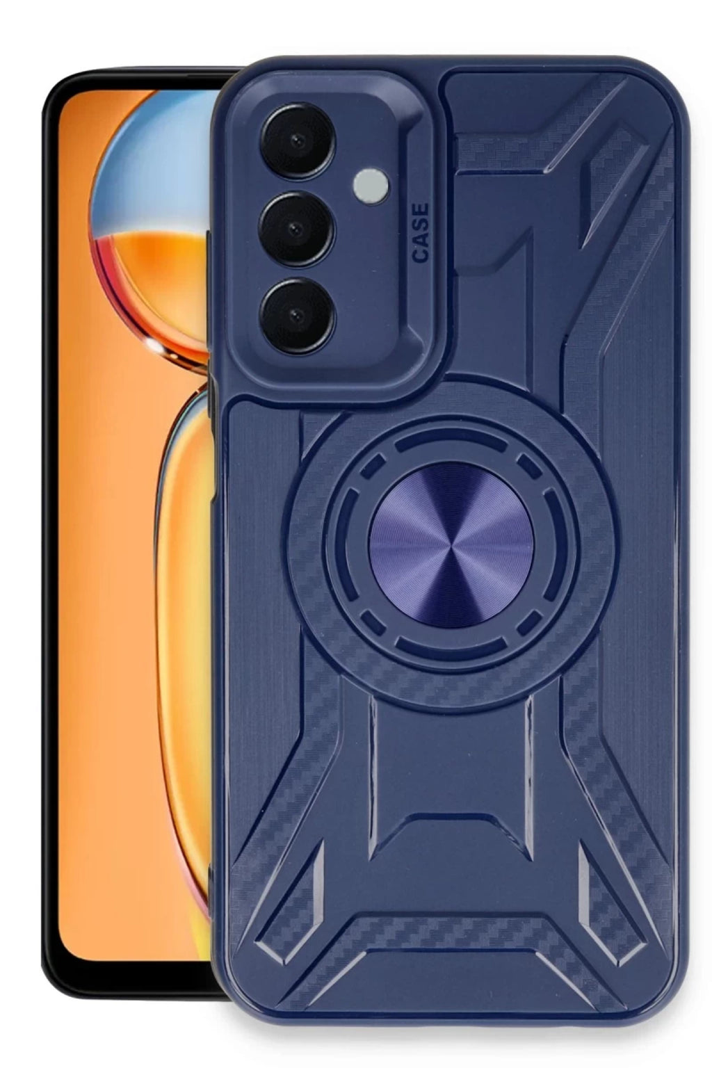 Samsung Galaxy A35 5G Uyumlu Kılıf Lincoln Silikon - Lacivert