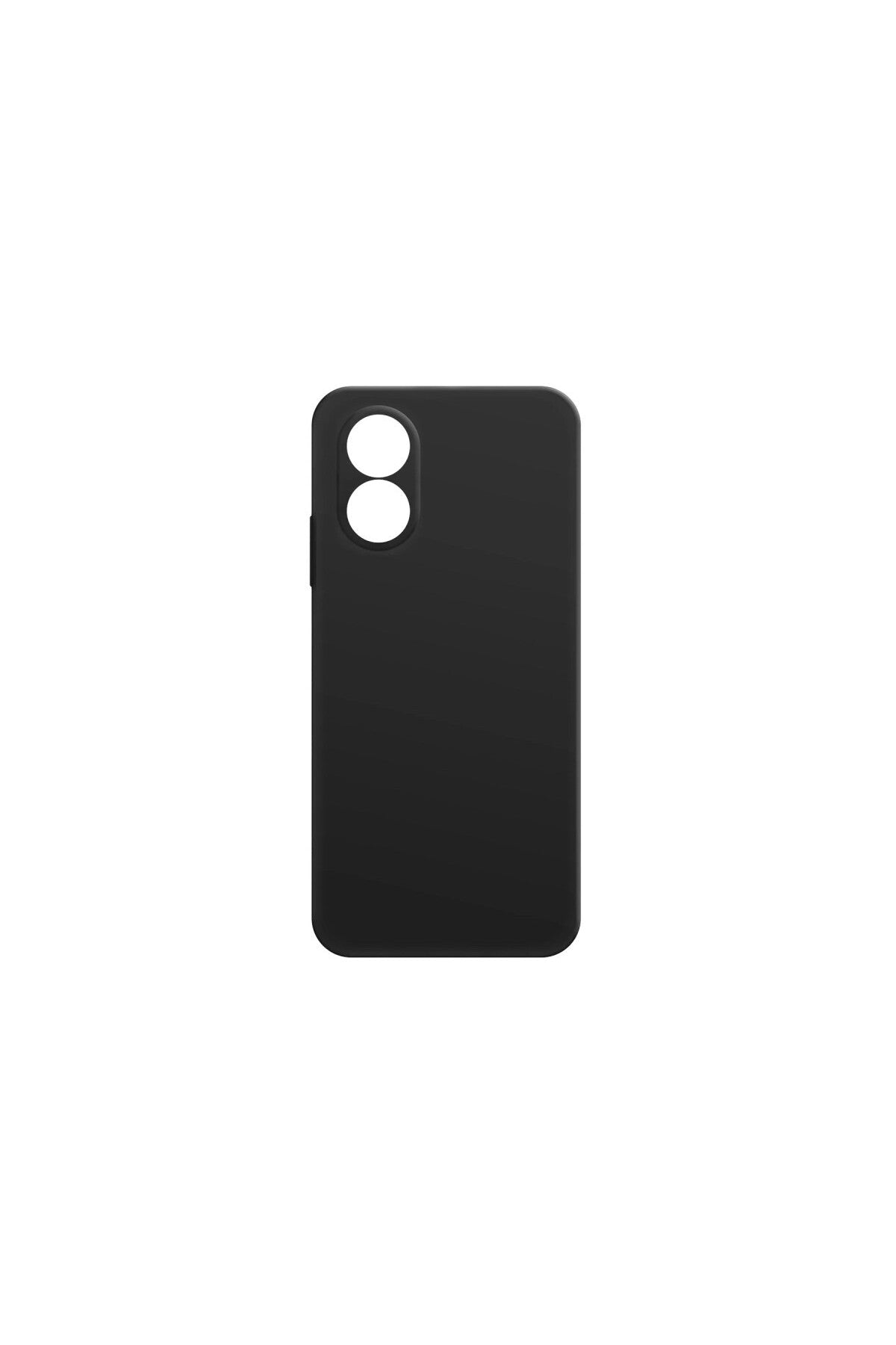 Oppo A38 Uyumlu Kılıf First Silikon - Siyah