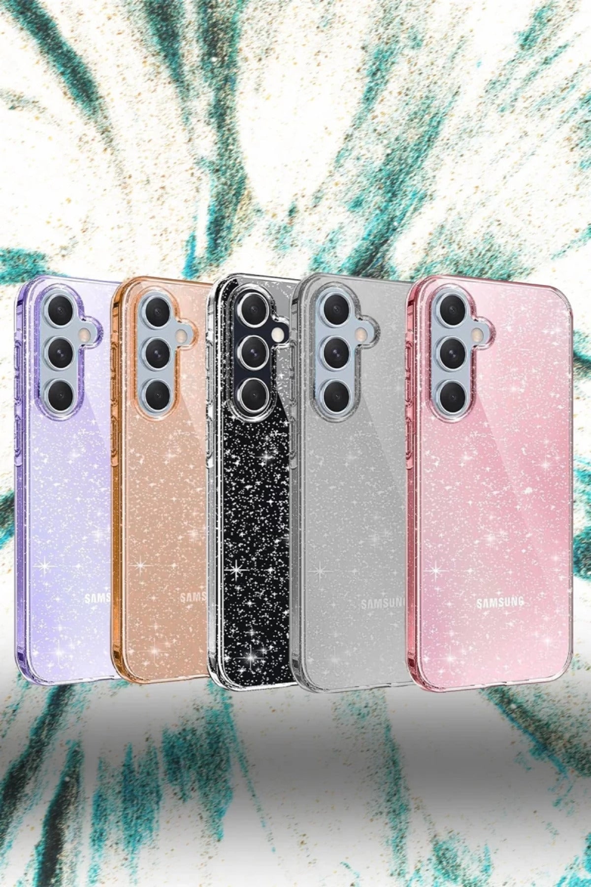 Samsung Galaxy A05S Uyumlu Kılıf Glow Kapak - Şeffaf