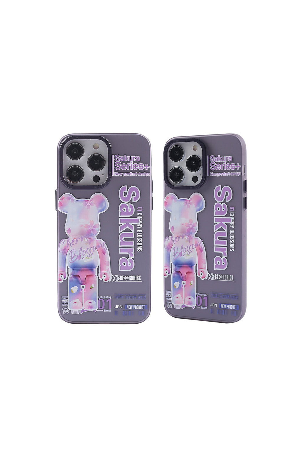Apple iPhone 13 Pro Uyumlu Kılıf Prada Desenli Kapak - Prada Mor - 1