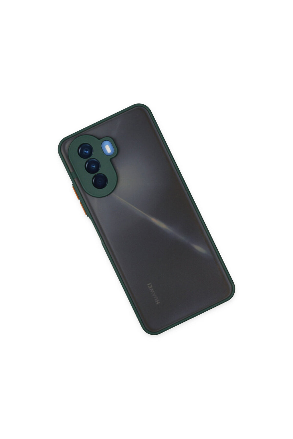 Huawei Nova Y70 Uyumlu Kılıf Montreal Silikon Kapak - Yeşil