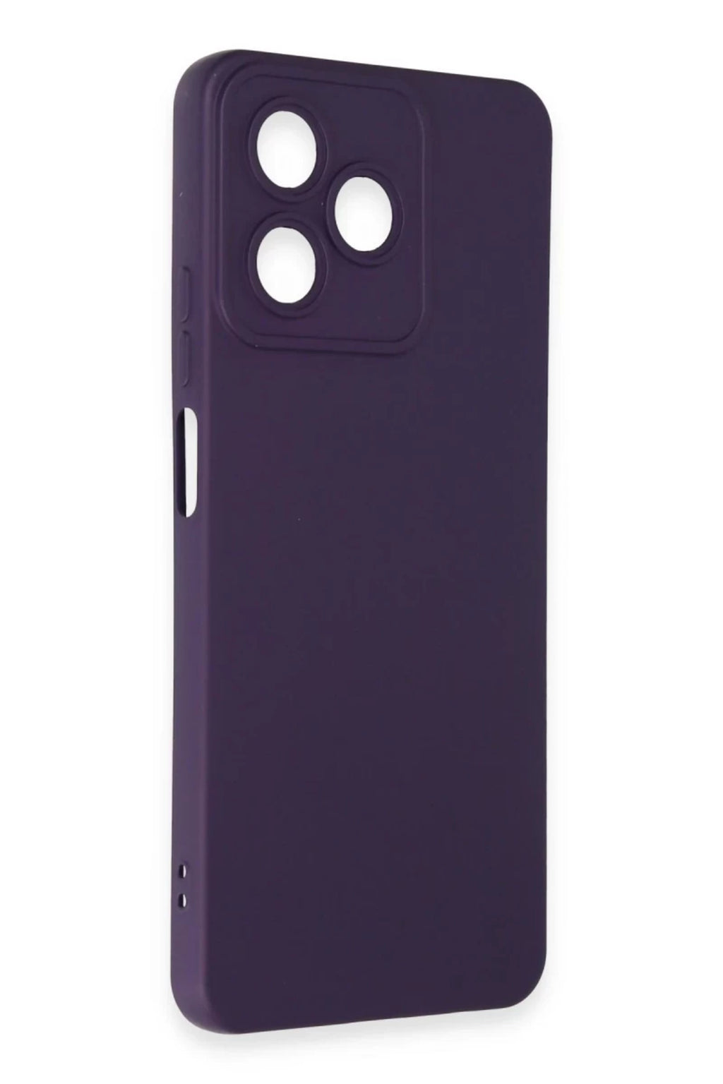 Realme C53 Uyumlu Kılıf Nano içi Kadife Silikon - Mor