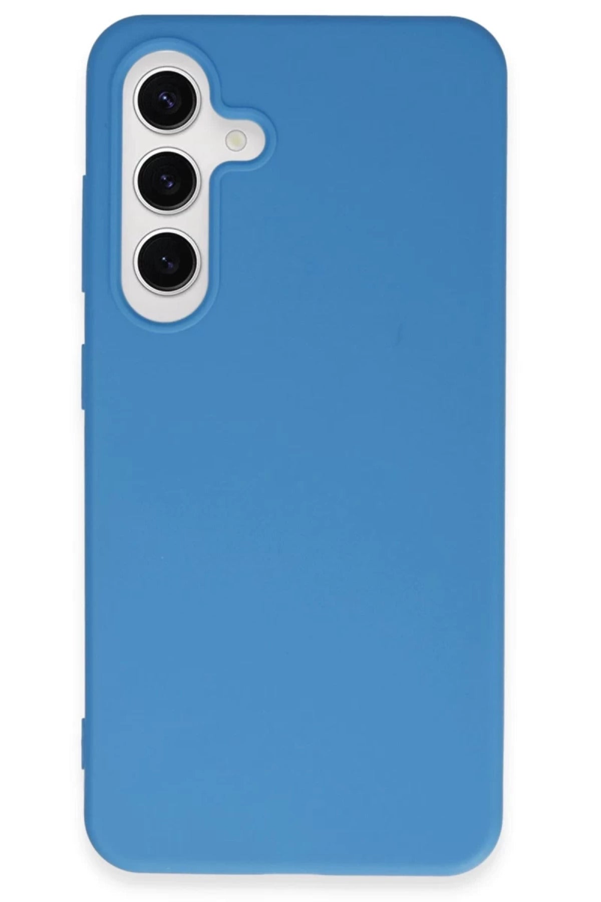 Samsung Galaxy S24 Plus Uyumlu Kılıf First Silikon - Mavi