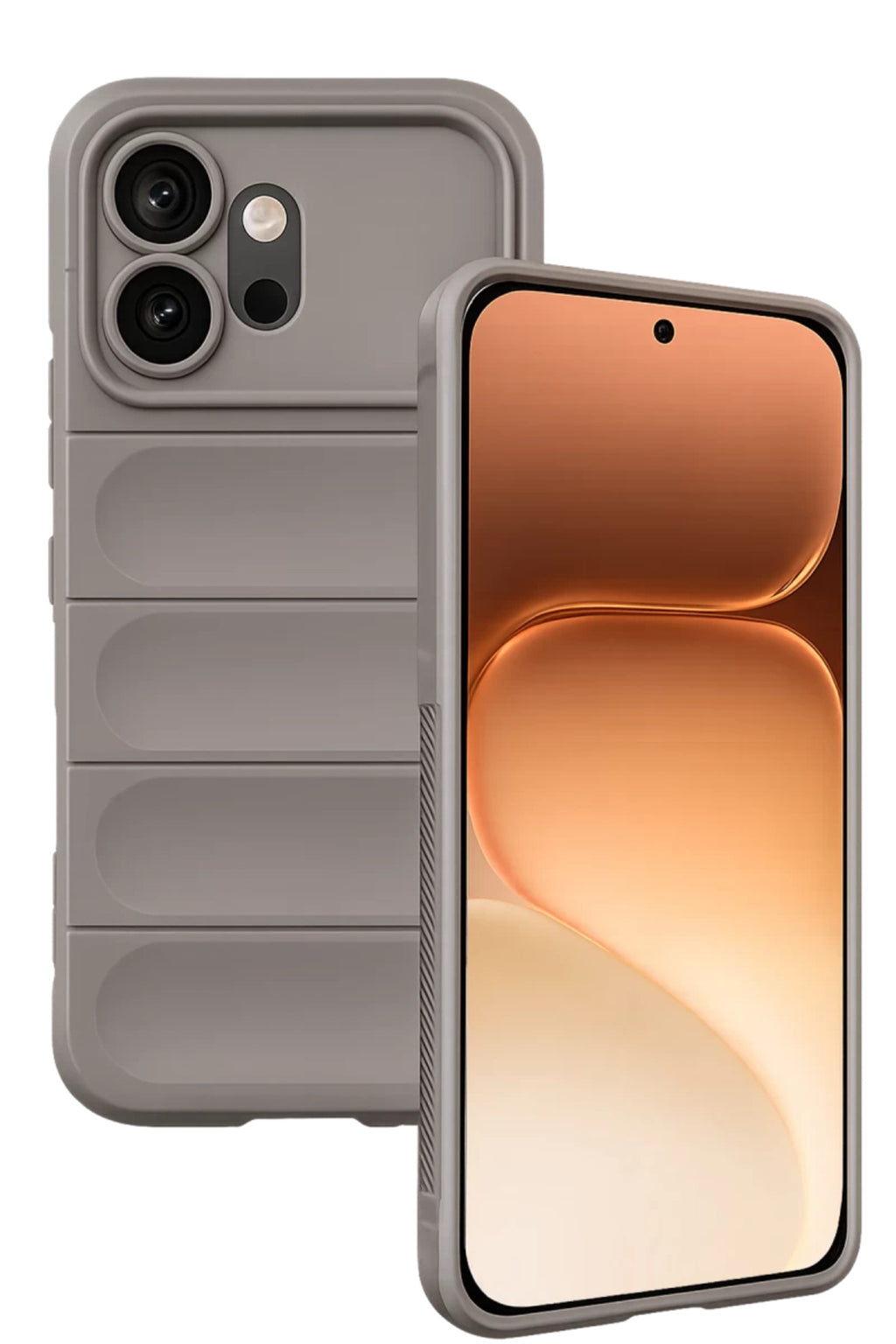 Huawei Honor 600 Uyumlu Optimum Silikon - Gri
