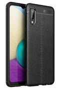 Samsung Galaxy A02 Uyumlu Kılıf Auto Focus Kapak - Siyah