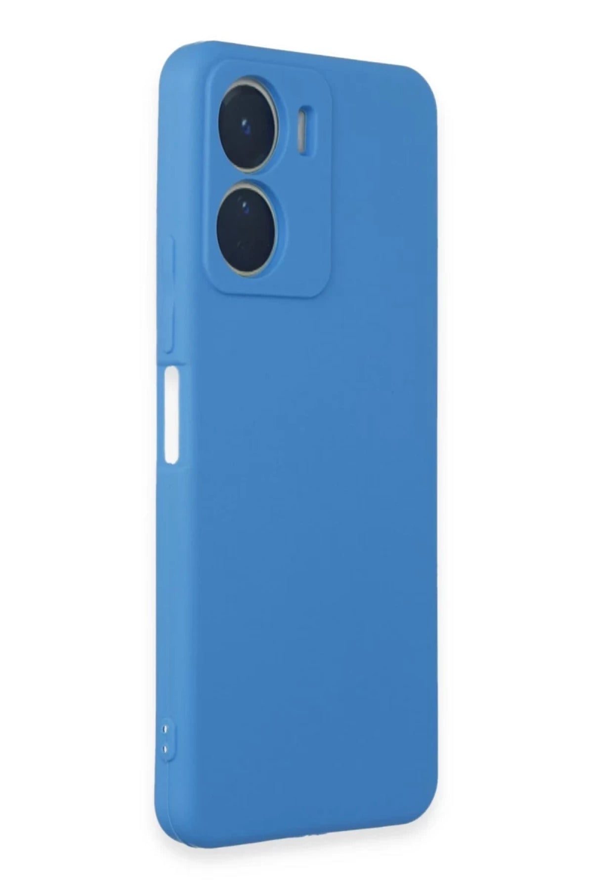 Vivo Y16 Uyumlu Kılıf First Silikon - Mavi