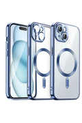 Apple iPhone 13 Uyumlu Kılıf Kross Magneticsafe Kapak - Sierra Blue