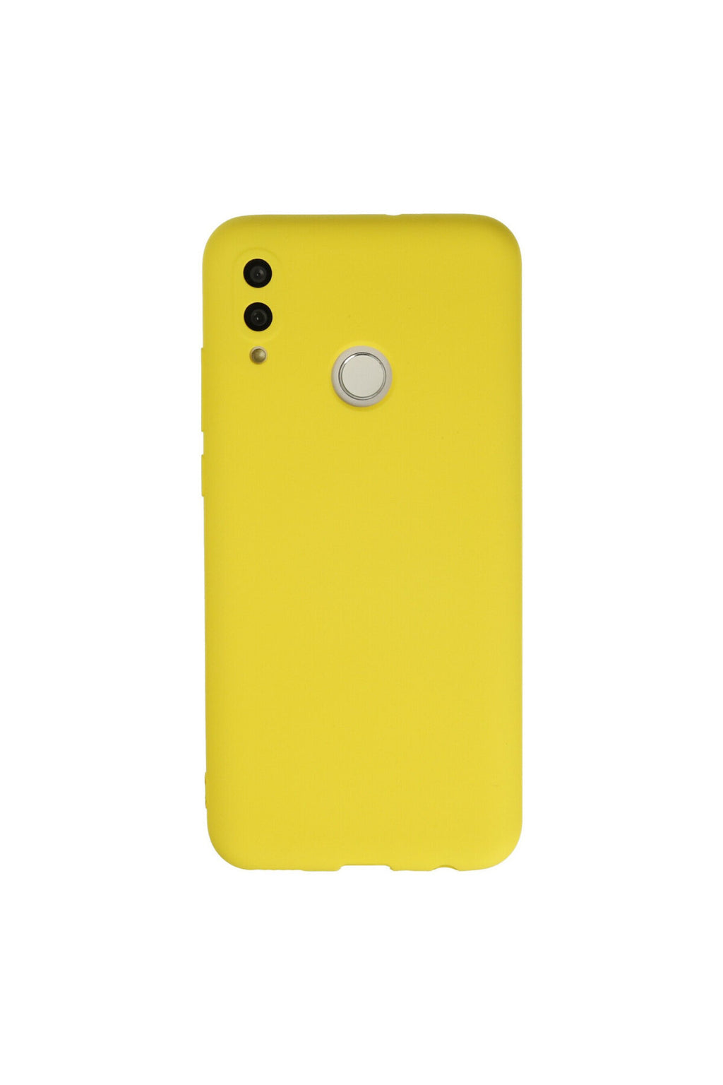 Huawei P Smart 2019 Kılıf Nano içi Kadife Silikon - Sarı