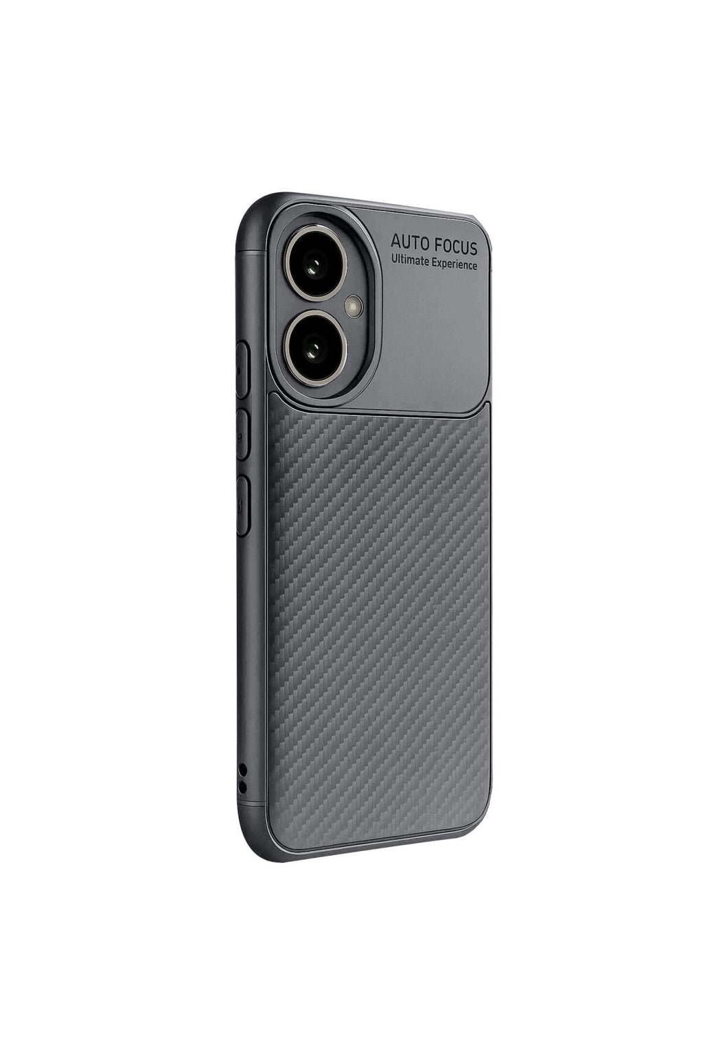 Honor 400 Uyumlu Kılıf Auto Focus Karbon Kapak - Gri