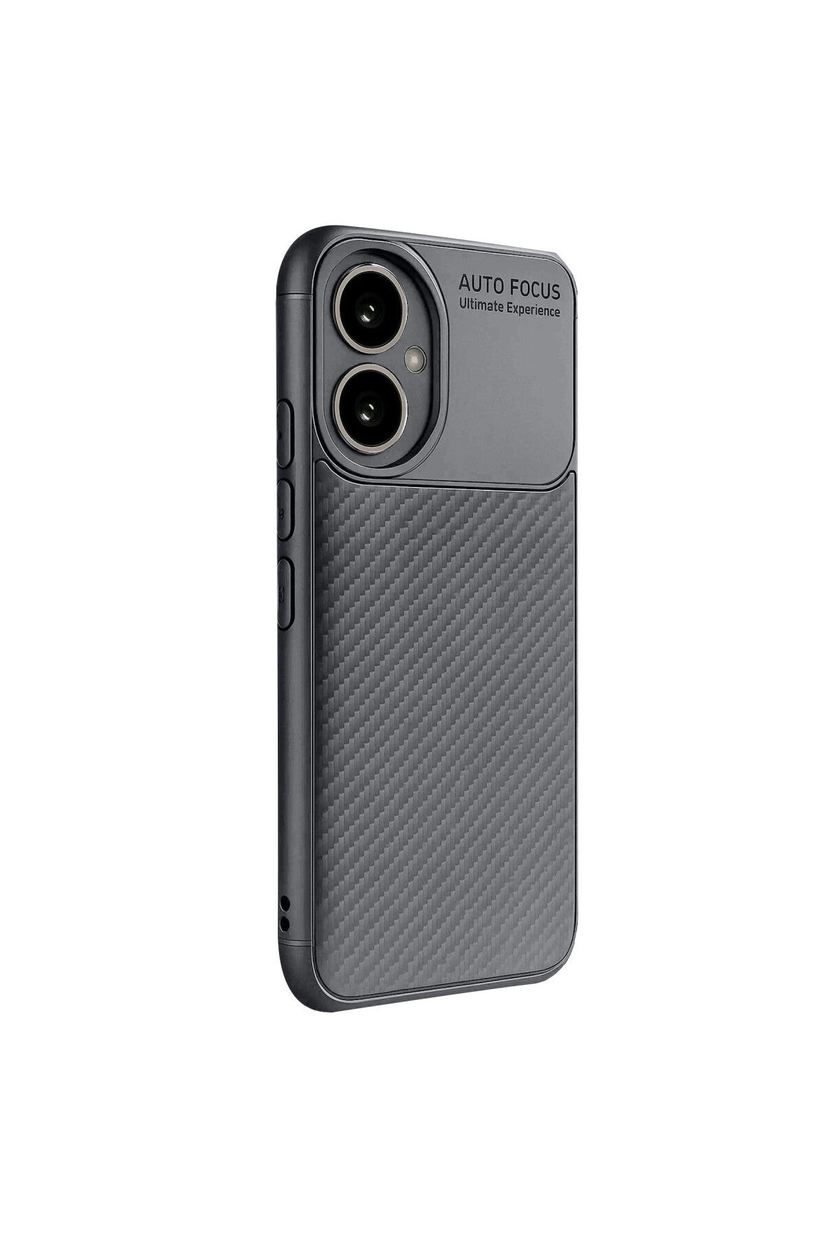Honor 400 Uyumlu Kılıf Auto Focus Karbon Kapak - Gri
