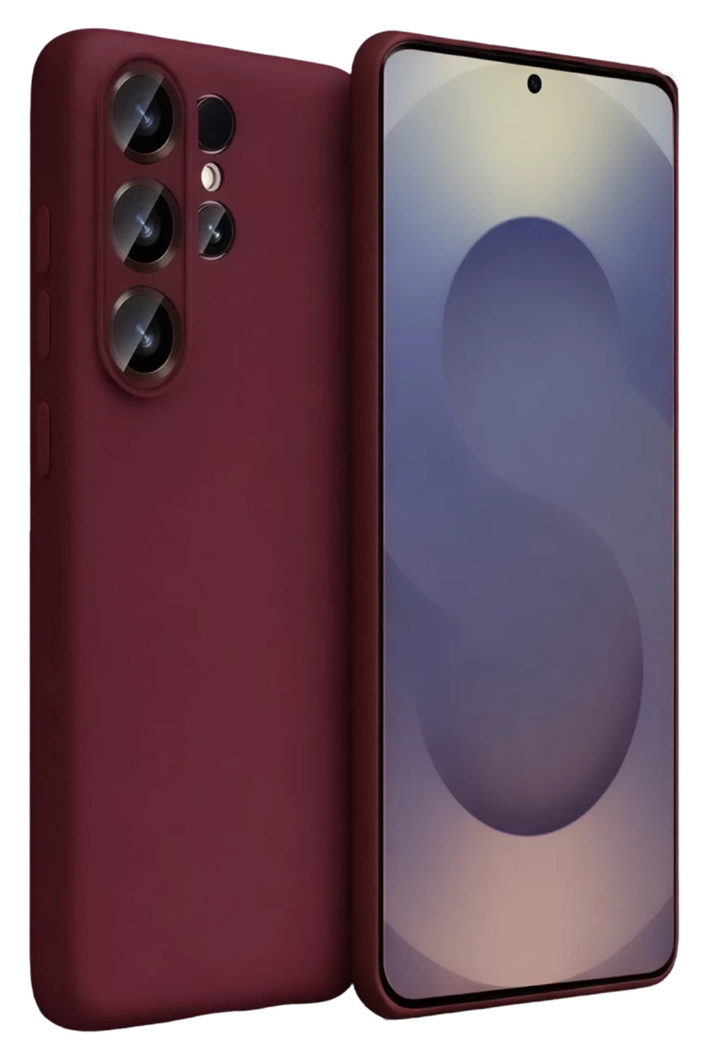 Samsung Galaxy S26 Ultra Uyumlu First Silikon - Bordo