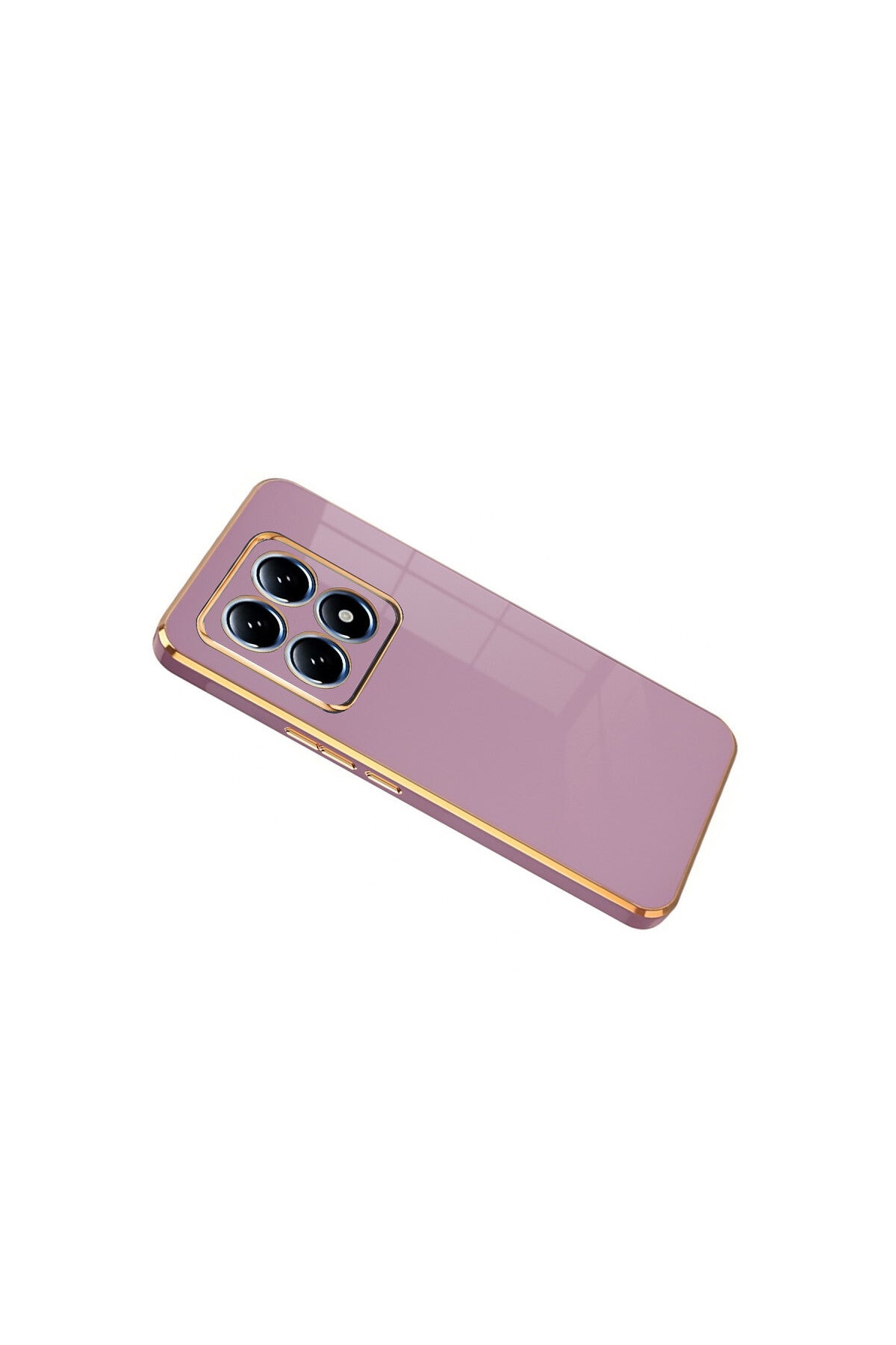 Xiaomi Mi 14T Pro Uyumlu Volet Silikon - Mor