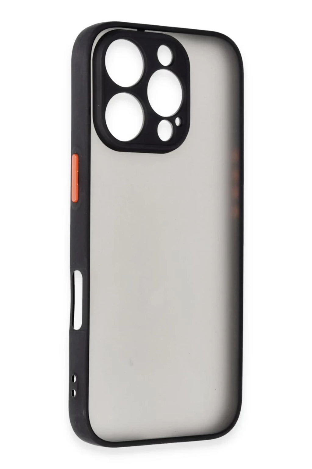 Apple iPhone 16 Pro Uyumlu Kılıf Montreal Silikon Kapak - Siyah