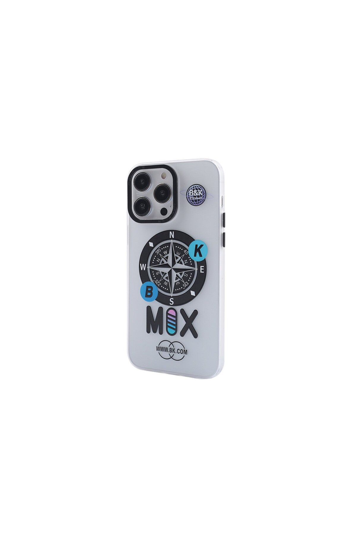 Apple iPhone 14 Pro Uyumlu Kılıf Apollo Magneticsafe Desenli Kapak - Apollo Şeffaf - 3