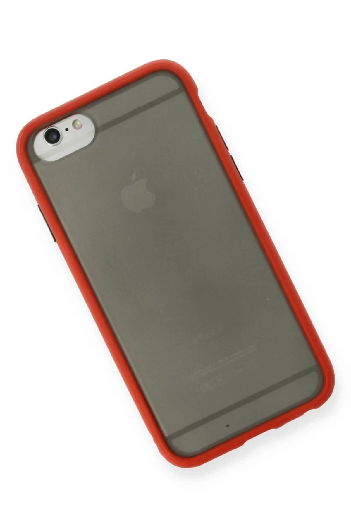 Apple iPhone 6 Uyumlu Kılıf Montreal Silikon Kapak - Kırmızı