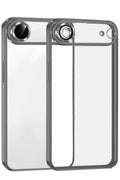 Apple iPhone 17 Air Uyumlu Lensli Silikon - Titan Gri