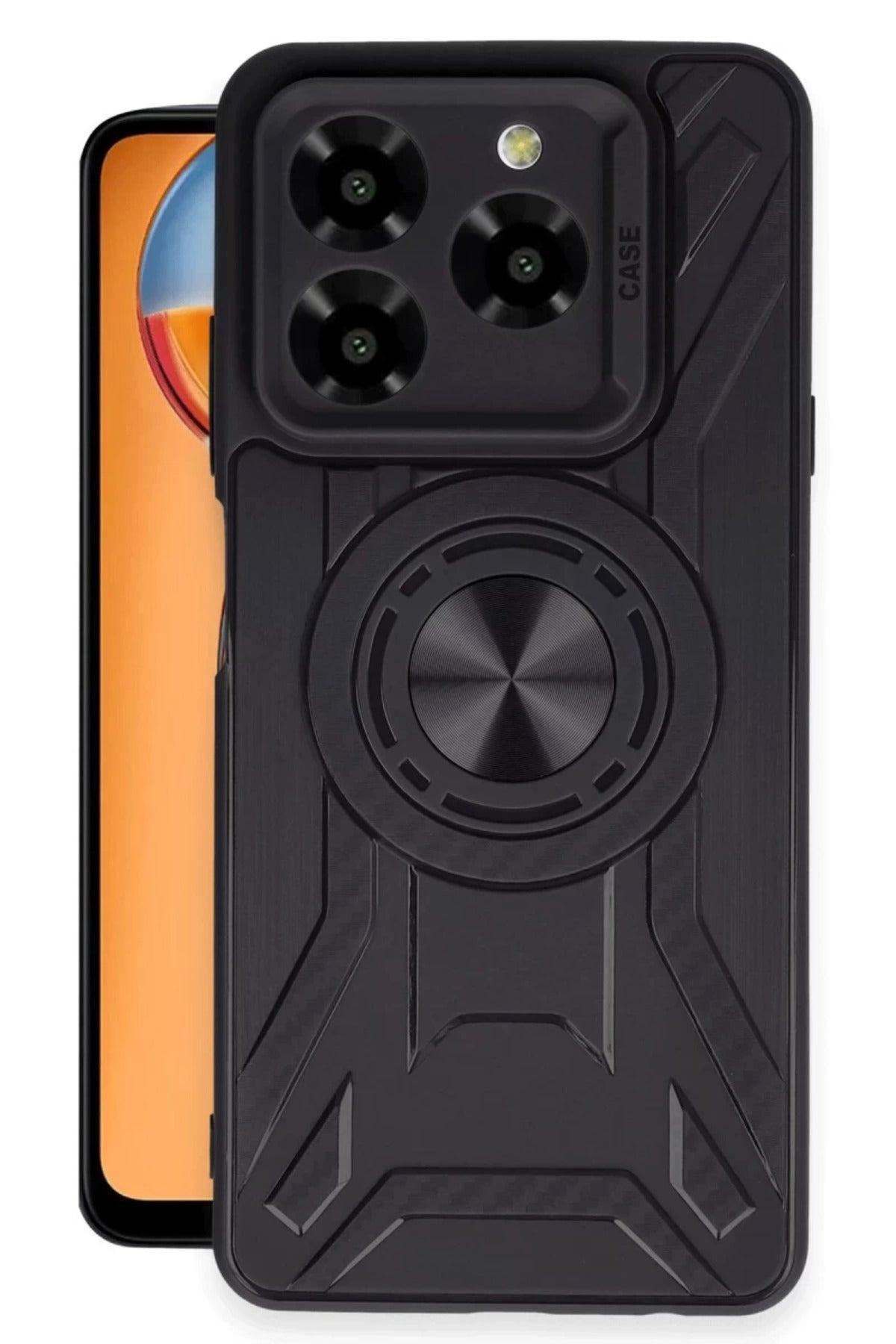 General Mobile Era 50 Kılıf Lincoln Silikon - Siyah