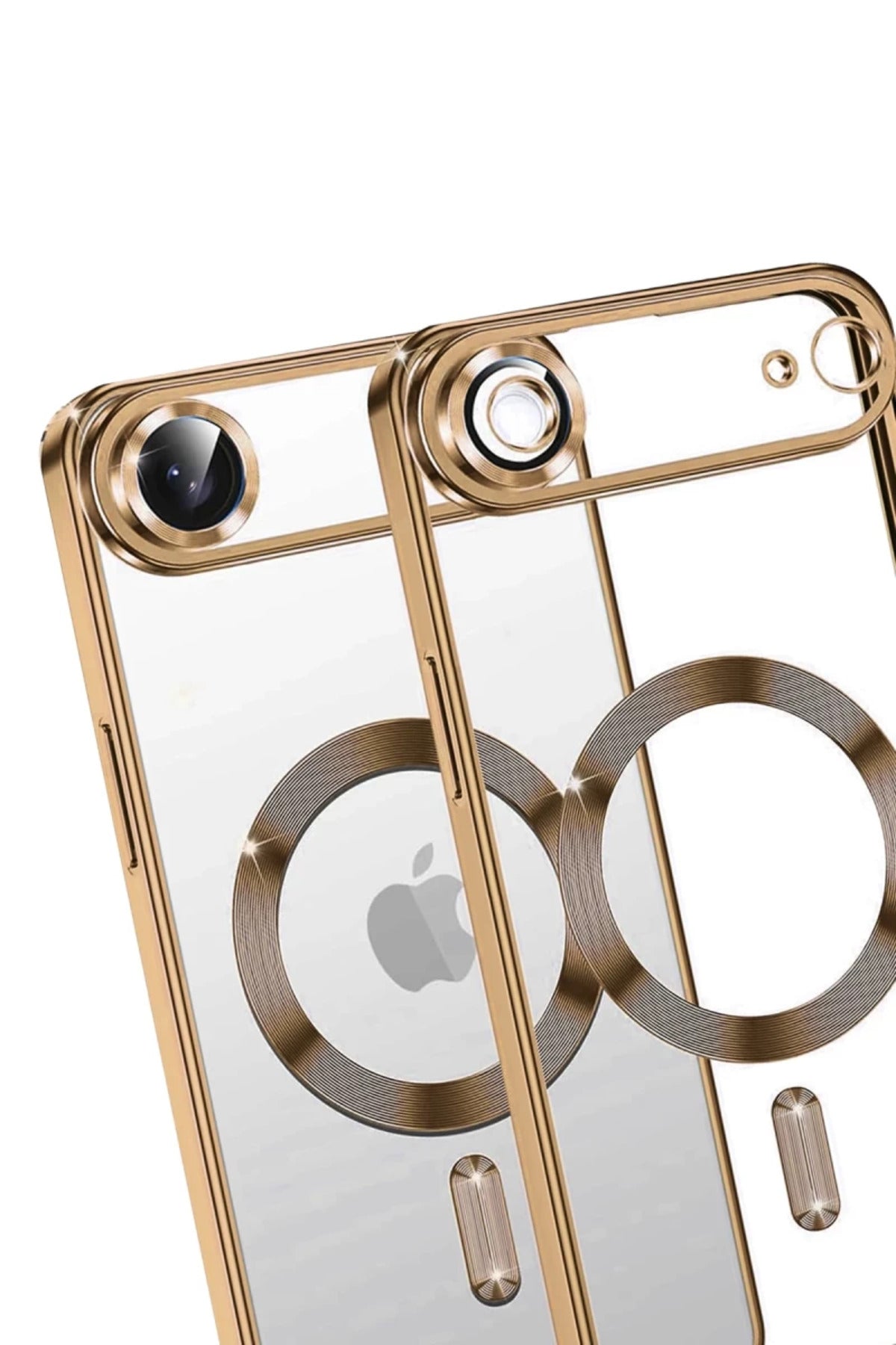 Apple iPhone 17 Air Uyumlu Kross Magneticsafe Kapak - Çöl Titanyum