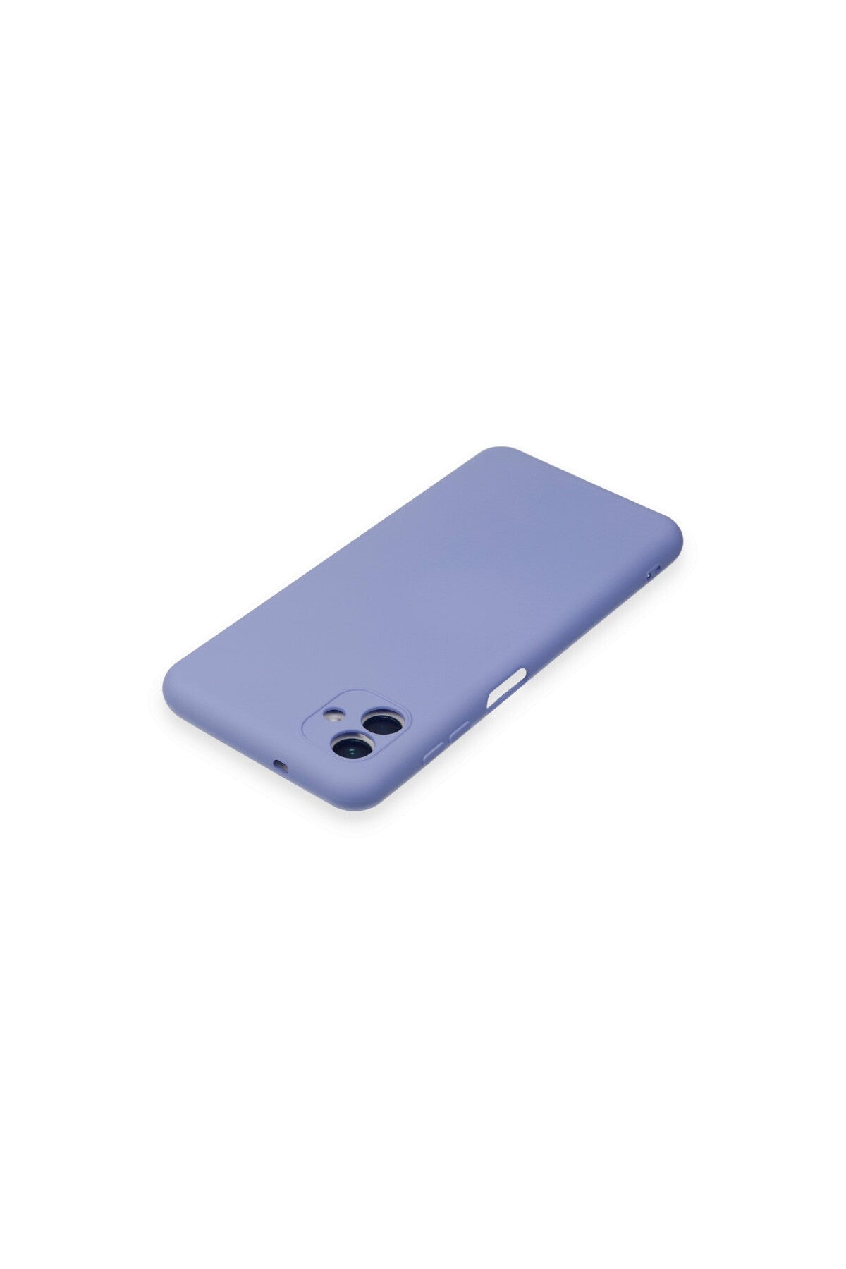 Samsung Galaxy A04 Uyumlu Kılıf Nano içi Kadife Silikon - Lila