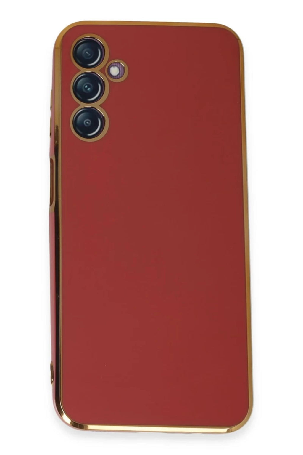 Samsung Galaxy M14 5G Uyumlu Kılıf Volet Silikon - Kırmızı