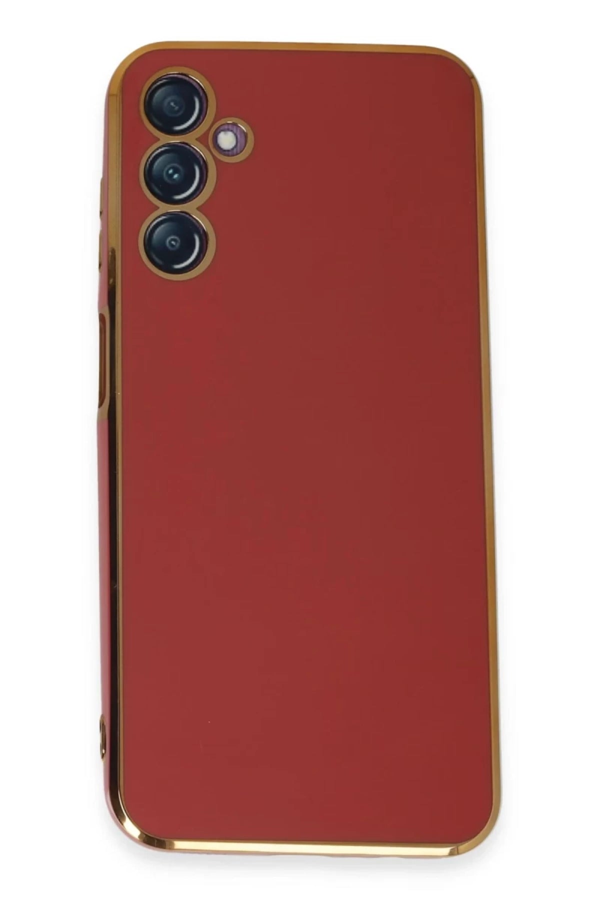 Samsung Galaxy M14 5G Uyumlu Kılıf Volet Silikon - Kırmızı