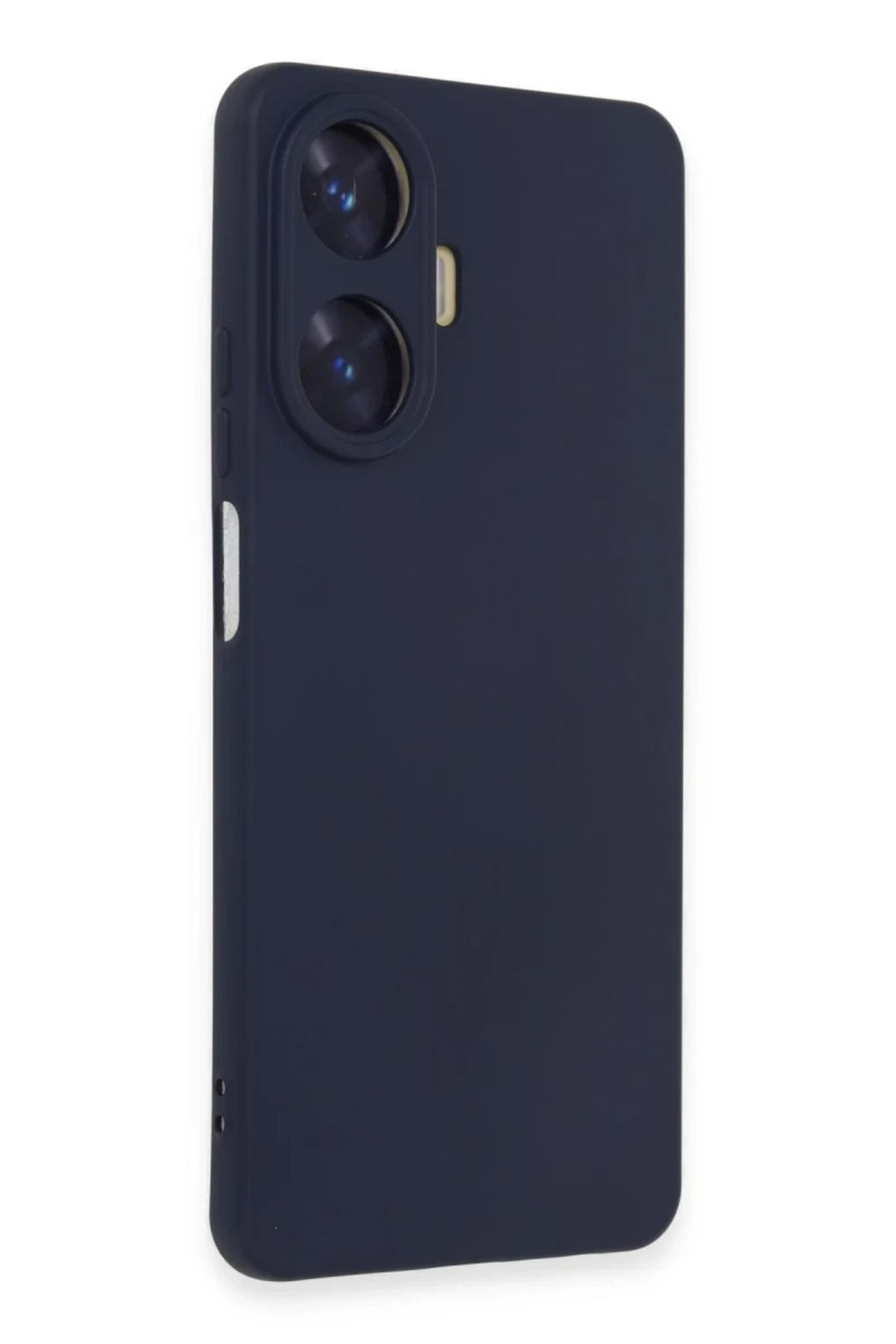 Realme C55 Uyumlu Kılıf Nano içi Kadife Silikon - Mor