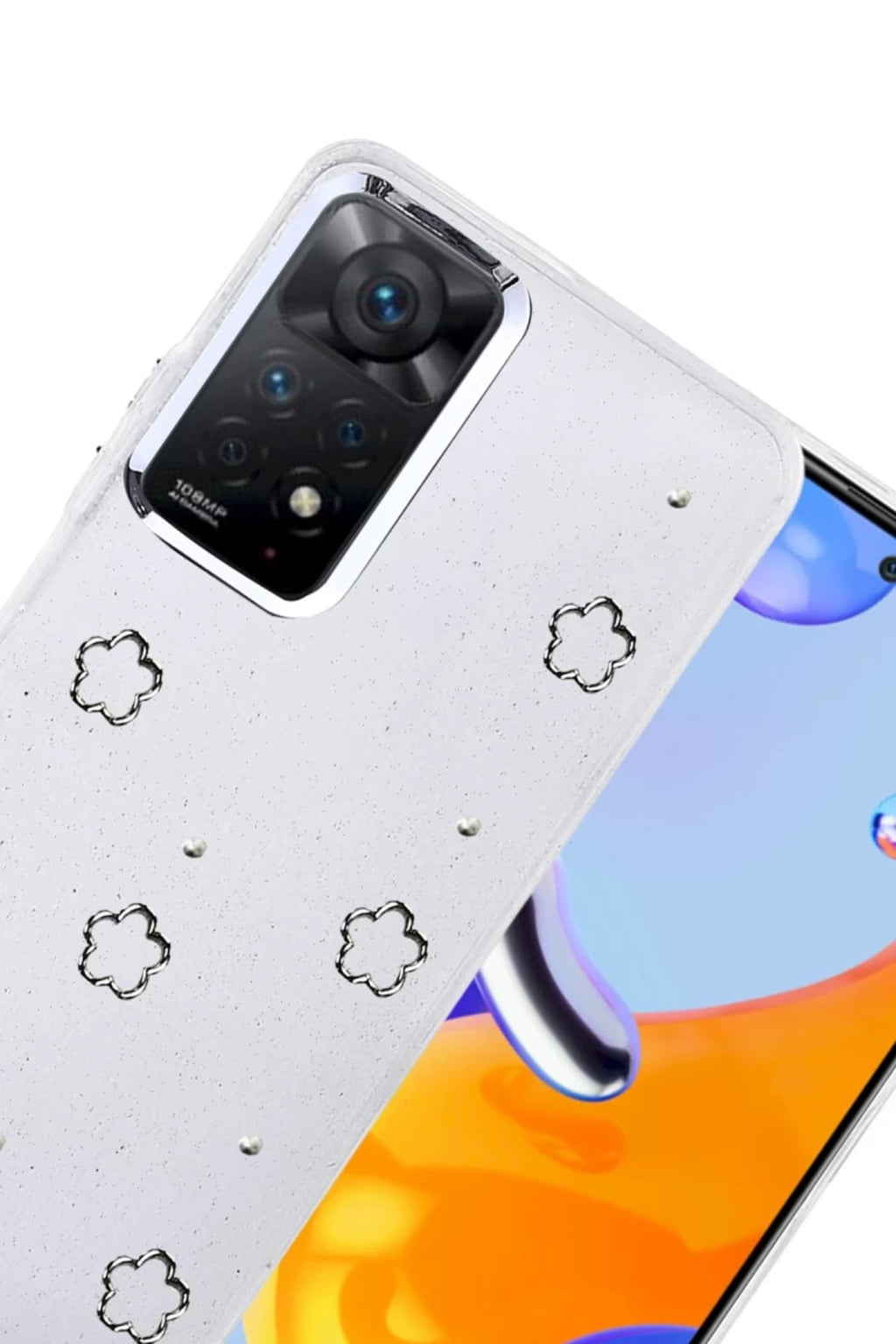 Xiaomi Redmi Note 11 Pro Uyumlu Fiyonk Desenli Kapak - Desen 2