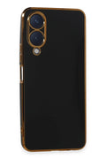 Vivo Y17S Uyumlu Kılıf Volet Silikon - Siyah