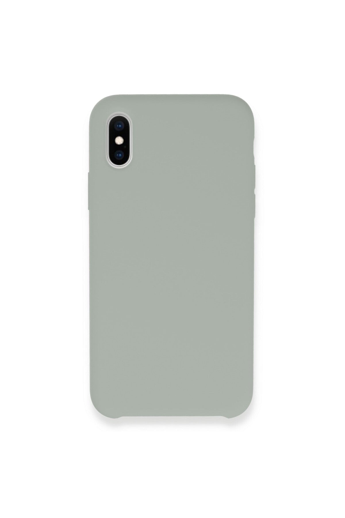 Apple iPhone XS Max Uyumlu Kılıf Lansman Legant Silikon - Açık Gri